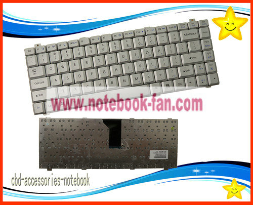 New Gateway T-6815 T-6820 T-6842 Keyboard US Silver